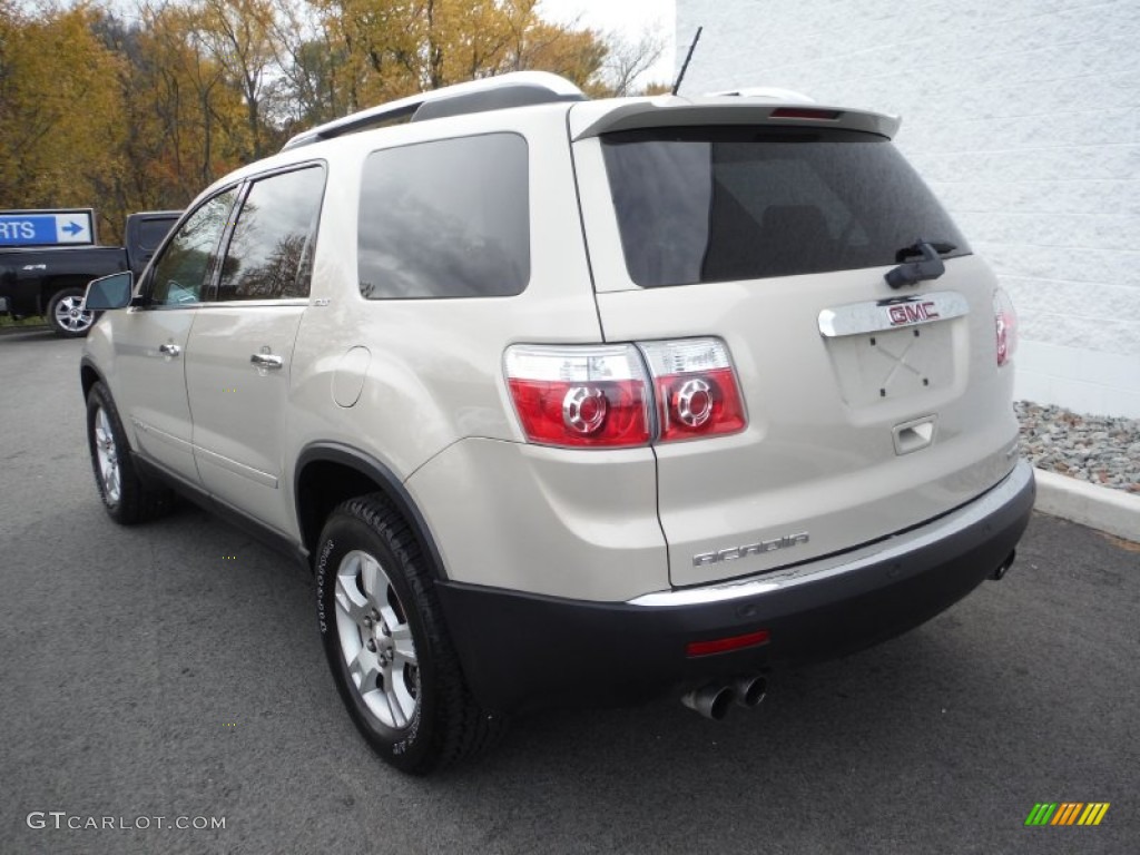 2007 Acadia SLT AWD - Gold Mist Metallic / Ebony photo #11