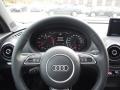 2016 Audi A3 Black Interior Steering Wheel Photo