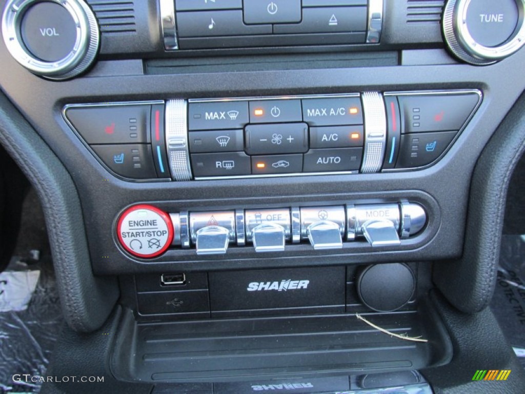 2016 Ford Mustang EcoBoost Premium Convertible Controls Photo #108262787