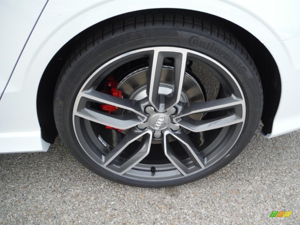 2016 S3 2.0T Premium Plus quattro - Glacier White Metallic / Black/Magma Red photo #4