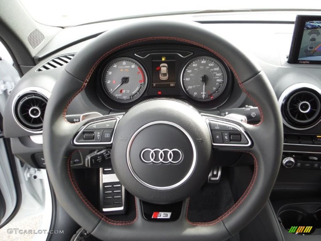 2016 Audi S3 2.0T Premium Plus quattro Steering Wheel Photos