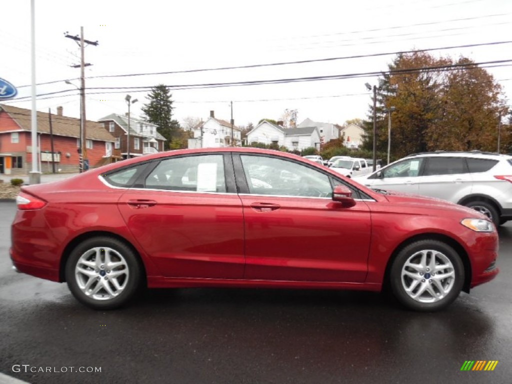 Ruby Red Metallic 2016 Ford Fusion SE Exterior Photo #108263522
