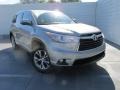 2015 Silver Sky Metallic Toyota Highlander XLE  photo #2