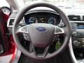 Charcoal Black 2016 Ford Fusion SE Steering Wheel