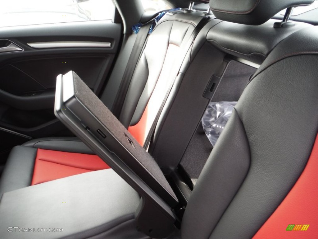 2016 S3 2.0T Premium Plus quattro - Glacier White Metallic / Black/Magma Red photo #34