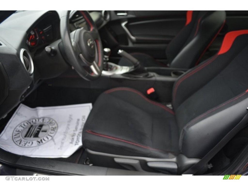 2014 FR-S  - Asphalt / Black/Red Accents photo #10