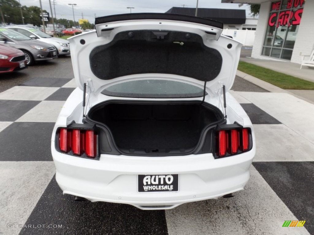 2015 Mustang EcoBoost Coupe - Oxford White / Ebony photo #5