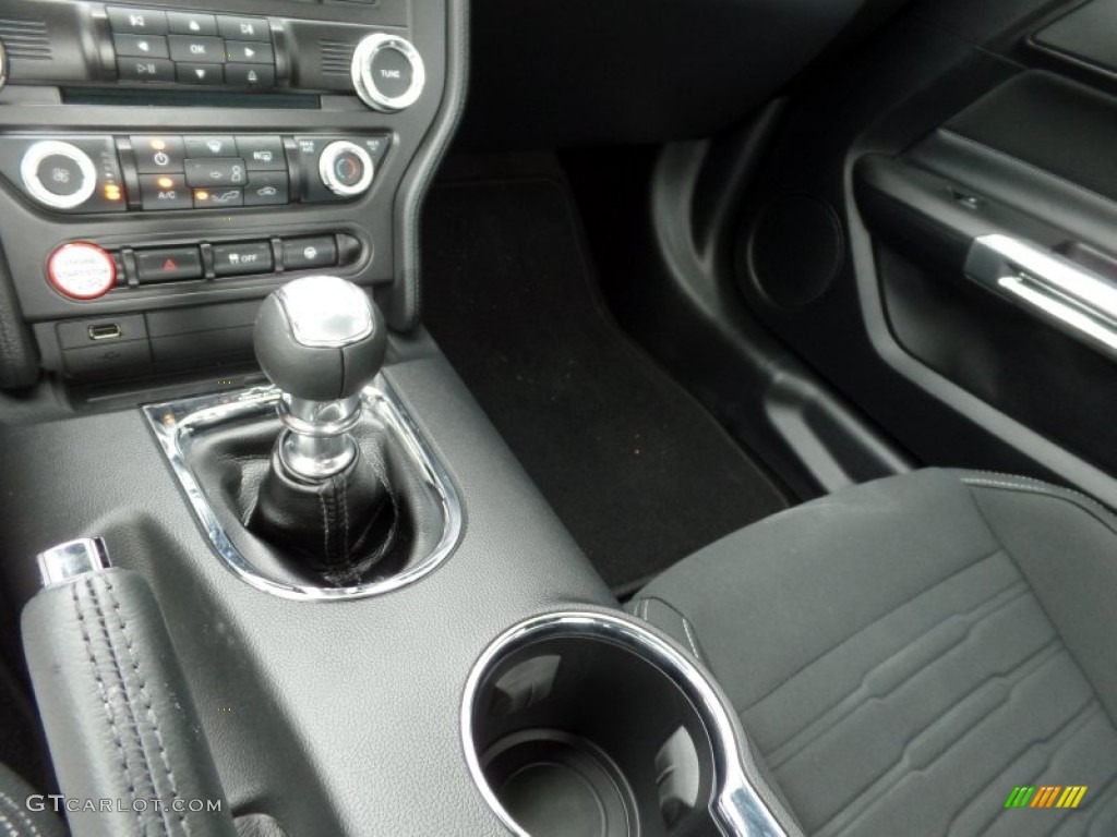 2015 Mustang EcoBoost Coupe - Oxford White / Ebony photo #20