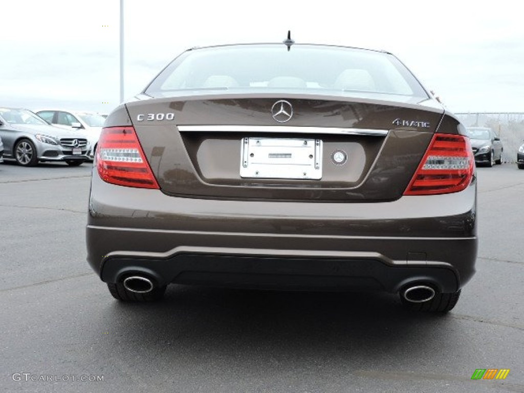 2013 C 300 4Matic Sport - Dolomite Brown Metallic / Almond Beige photo #4