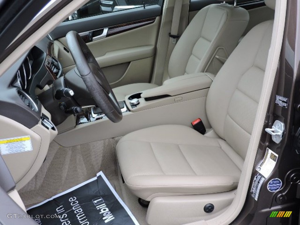 2013 C 300 4Matic Sport - Dolomite Brown Metallic / Almond Beige photo #8