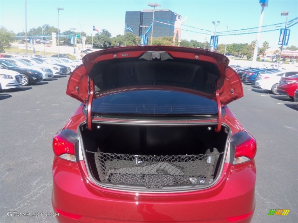 2016 Elantra Value Edition - Red / Beige photo #16