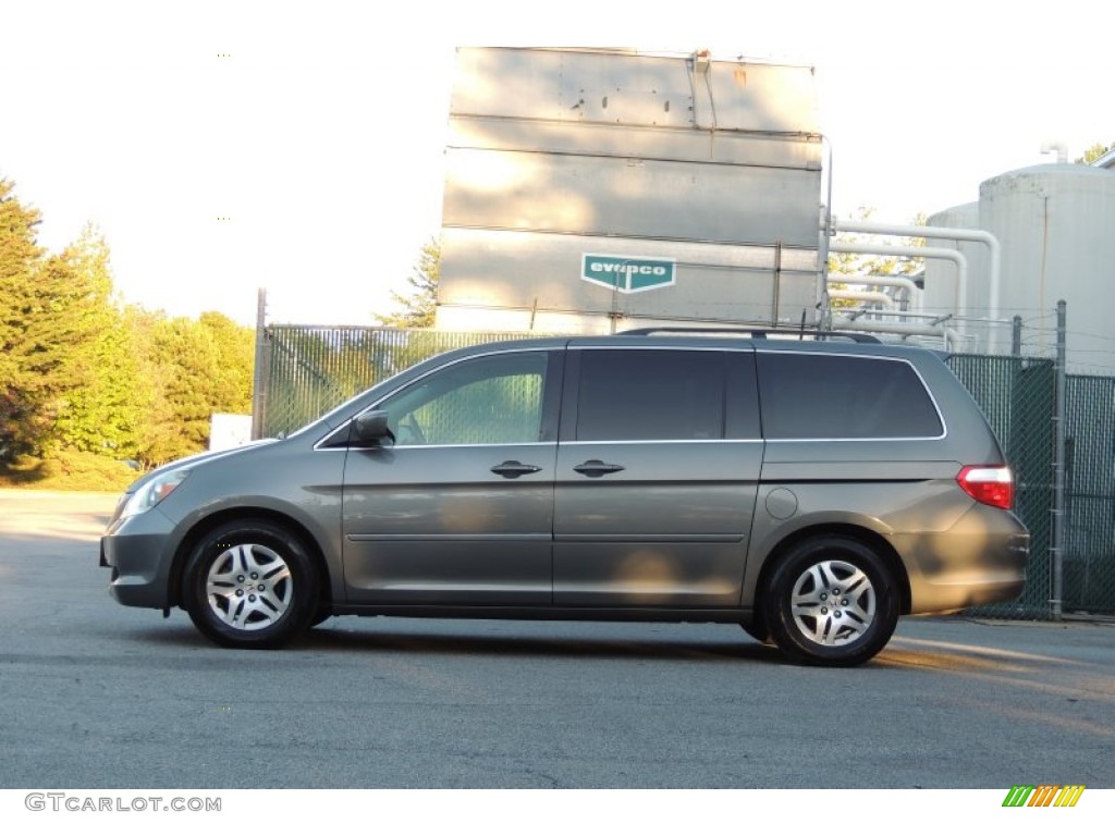2007 Odyssey EX-L - Ocean Mist Metallic / Gray photo #5