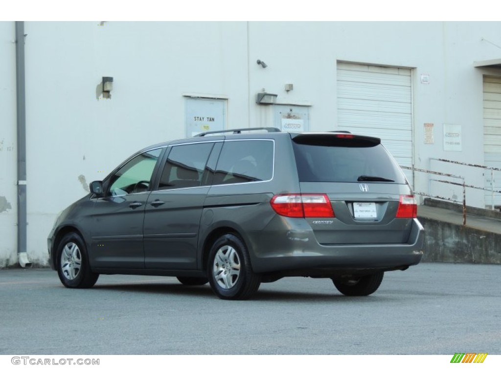 2007 Odyssey EX-L - Ocean Mist Metallic / Gray photo #6