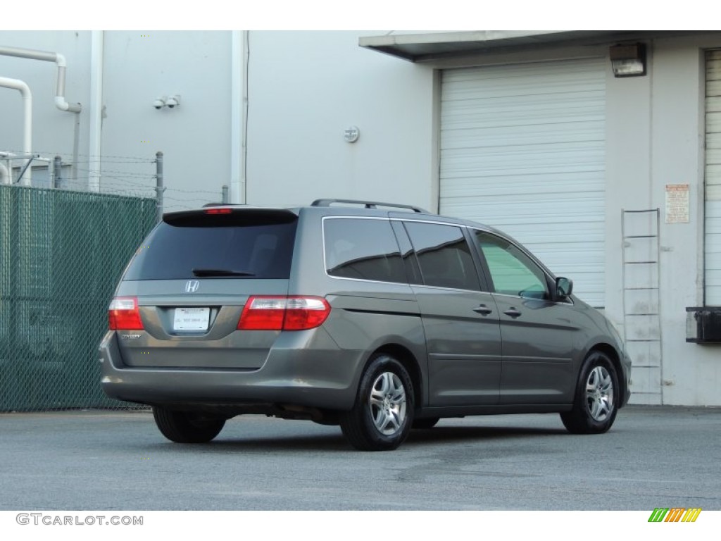 2007 Odyssey EX-L - Ocean Mist Metallic / Gray photo #7