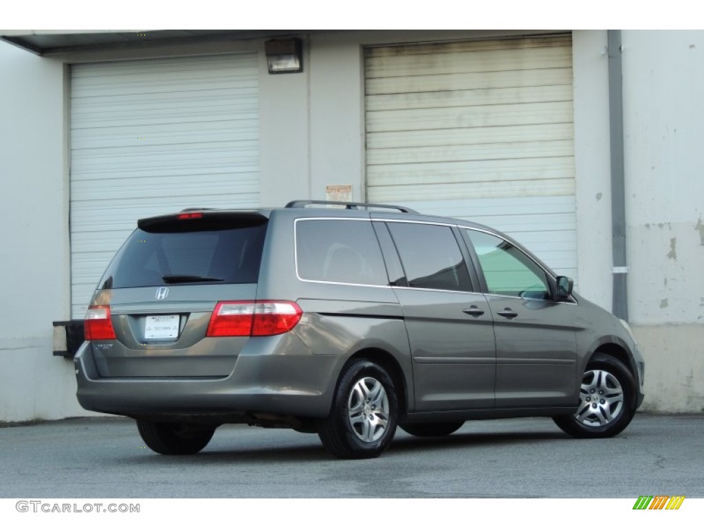 2007 Odyssey EX-L - Ocean Mist Metallic / Gray photo #9