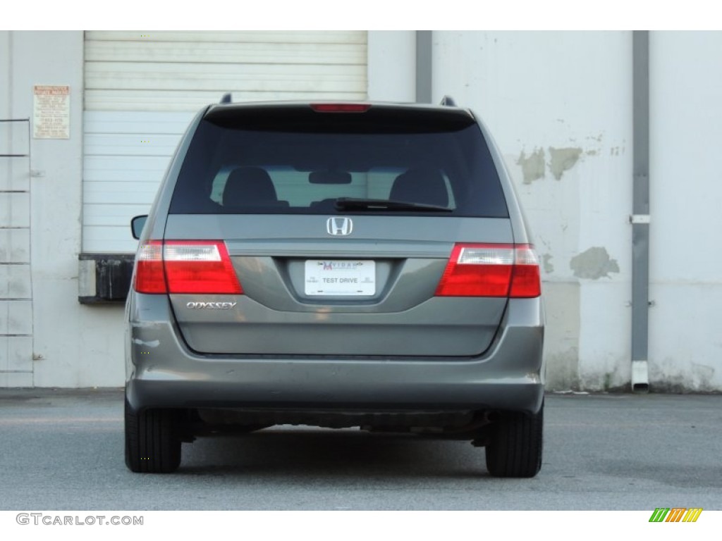 2007 Odyssey EX-L - Ocean Mist Metallic / Gray photo #11