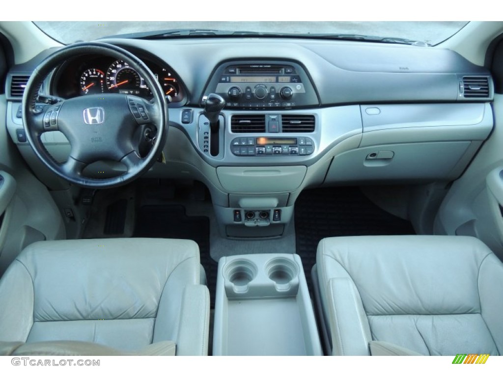 2007 Odyssey EX-L - Ocean Mist Metallic / Gray photo #13