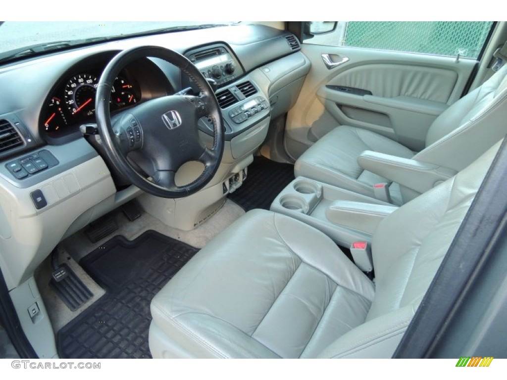 2007 Odyssey EX-L - Ocean Mist Metallic / Gray photo #14