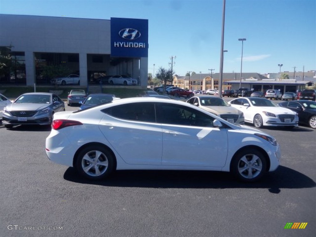 2016 Elantra Value Edition - White / Black photo #11