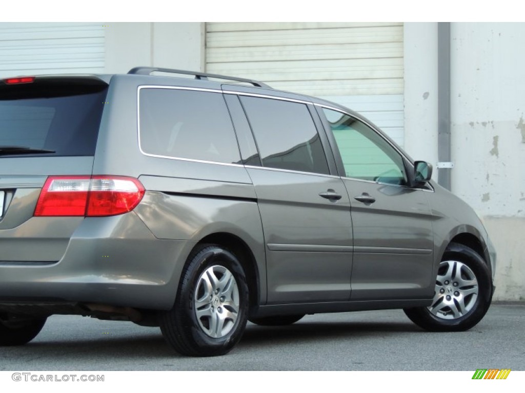 2007 Odyssey EX-L - Ocean Mist Metallic / Gray photo #29