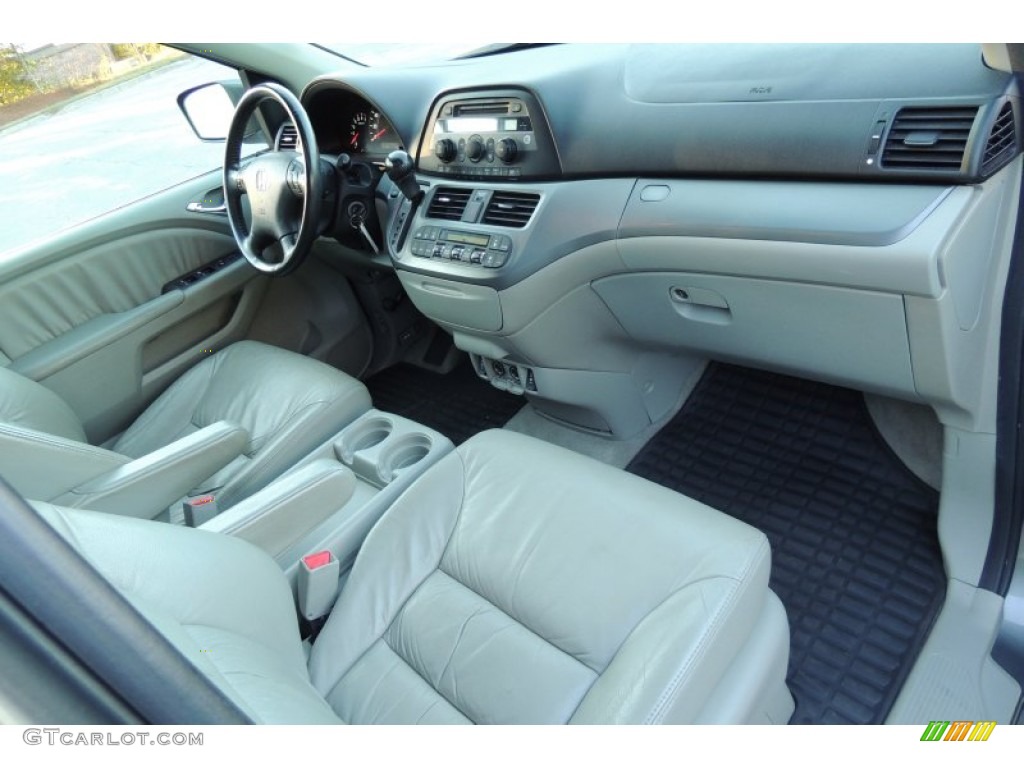 2007 Odyssey EX-L - Ocean Mist Metallic / Gray photo #37