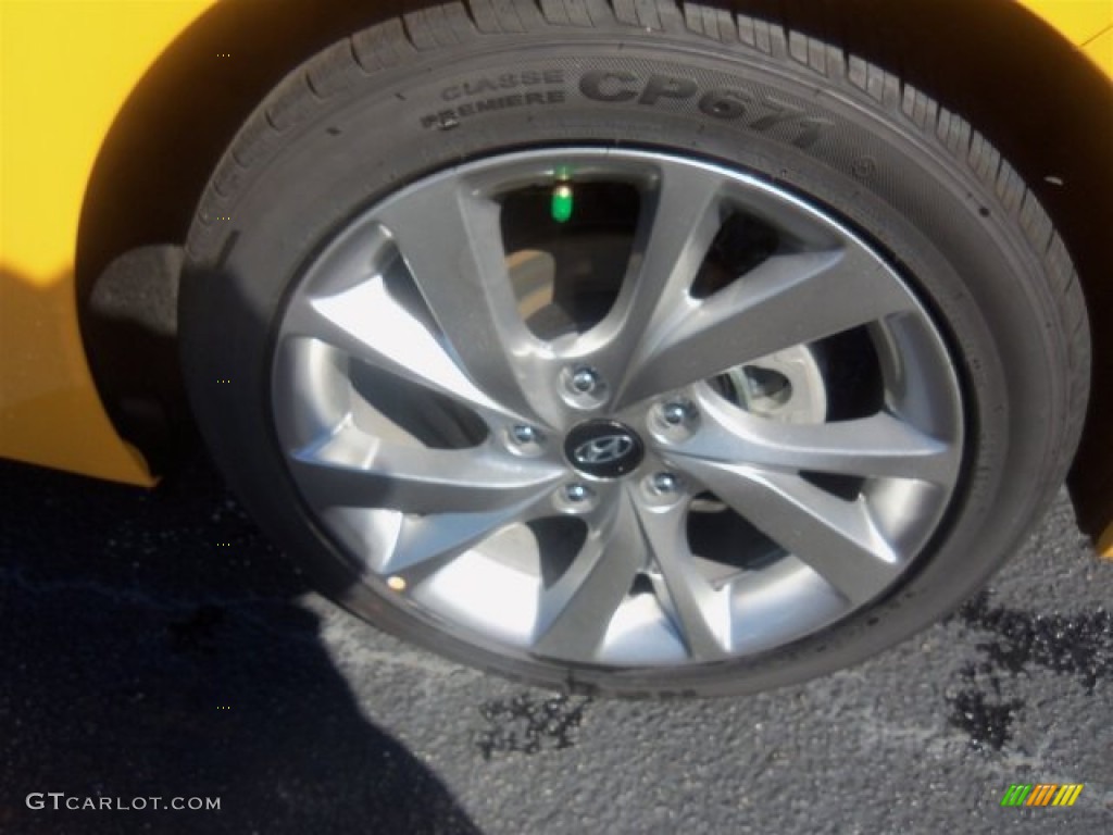 2016 Veloster  - 26.2 Yellow / Black photo #19