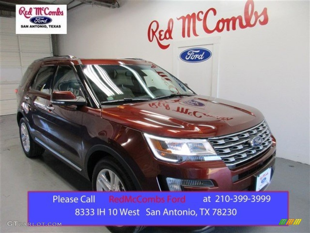 Bronze Fire Metallic Ford Explorer