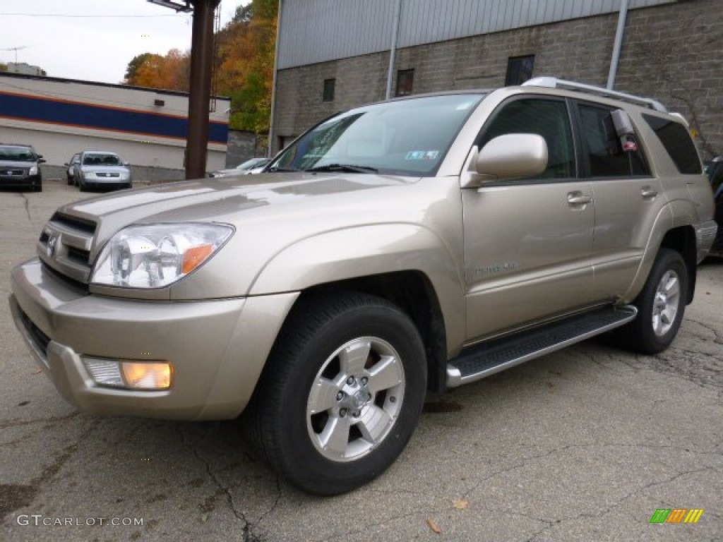 2004 4Runner Limited 4x4 - Dorado Gold Pearl / Taupe photo #4