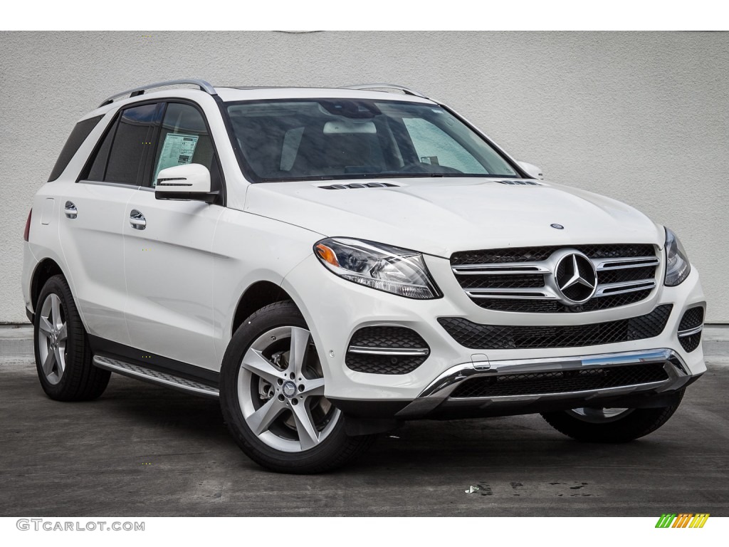 Polar White 2016 Mercedes-Benz GLE 350 Exterior Photo #108275219