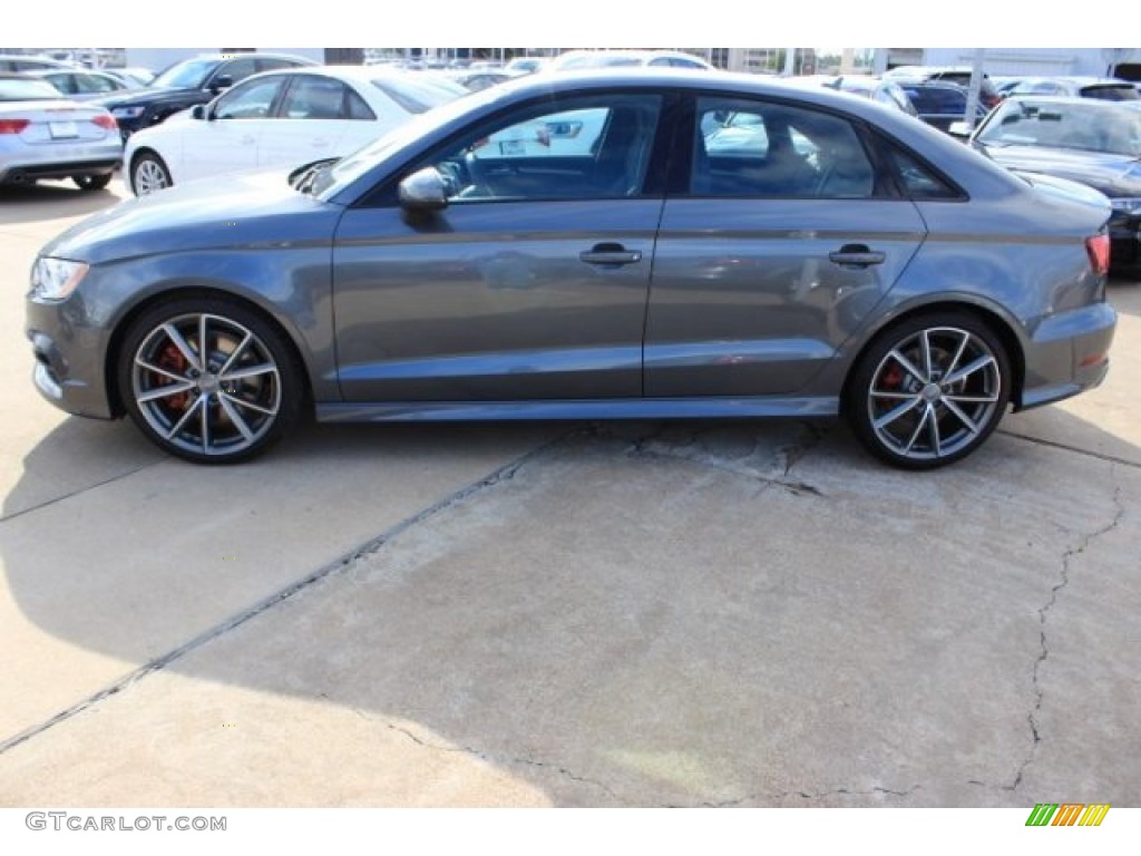 Monsoon Gray Metallic 2016 Audi S3 2.0T Premium Plus quattro Exterior Photo #108275402