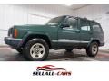 2001 Forest Green Pearlcoat Jeep Cherokee Sport 4x4  photo #1