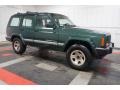 2001 Forest Green Pearlcoat Jeep Cherokee Sport 4x4  photo #6