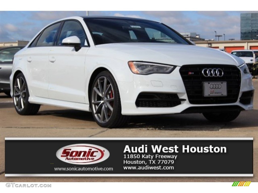 2016 S3 2.0T Prestige quattro - Glacier White Metallic / Black photo #1