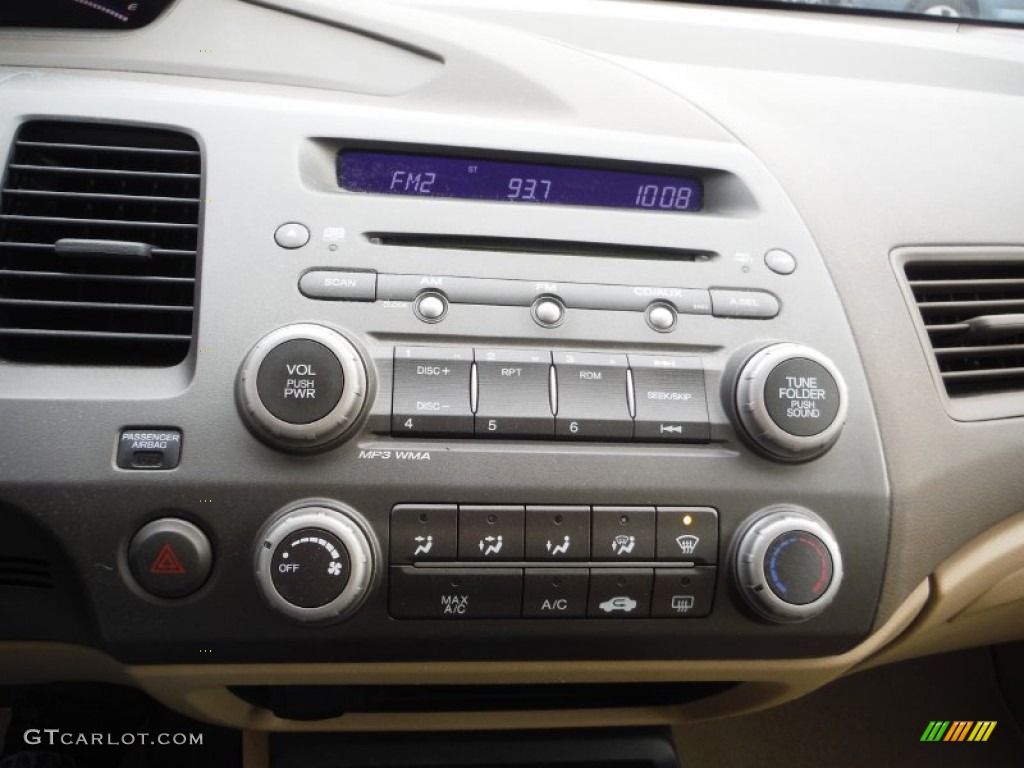 2006 Civic LX Sedan - Shoreline Mist Metallic / Ivory photo #15