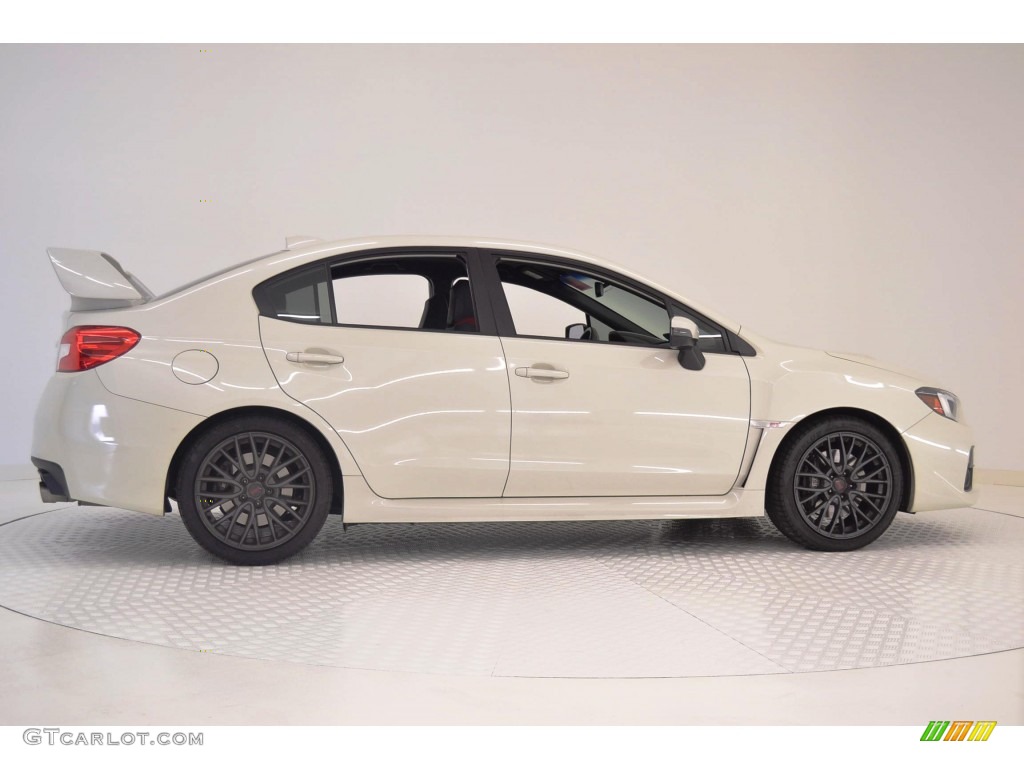 Crystal White Pearl 2015 Subaru WRX STI Exterior Photo #108279029