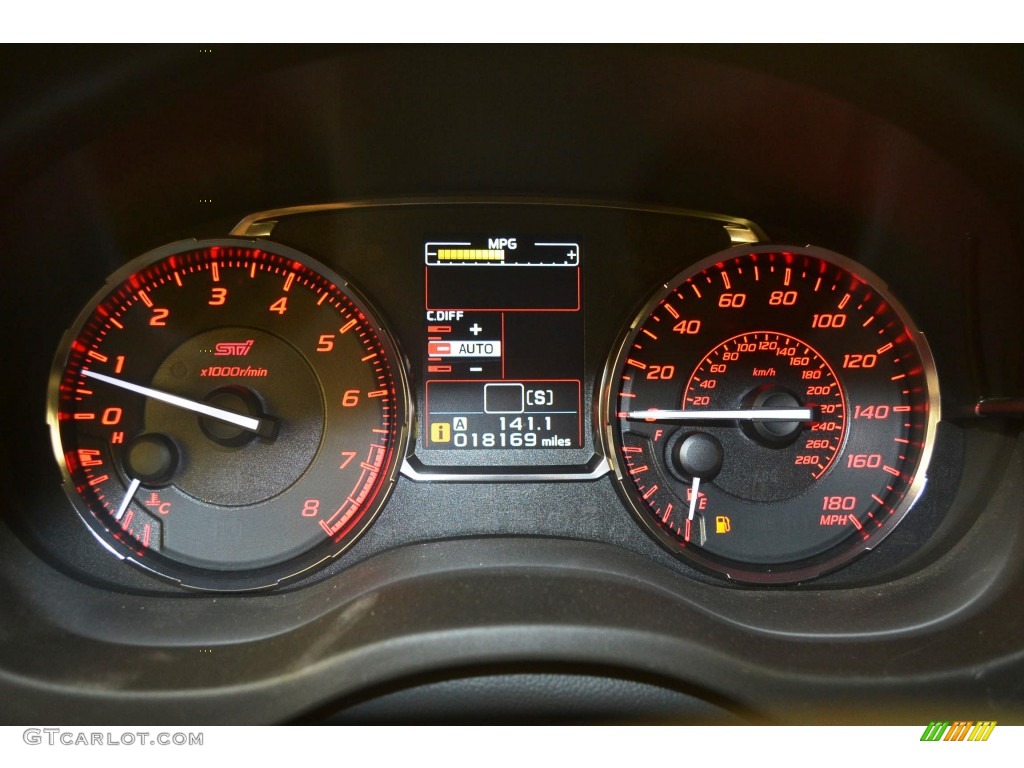 2015 Subaru WRX STI Gauges Photo #108279587