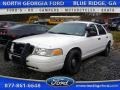 Vibrant White 2007 Ford Crown Victoria Police Interceptor