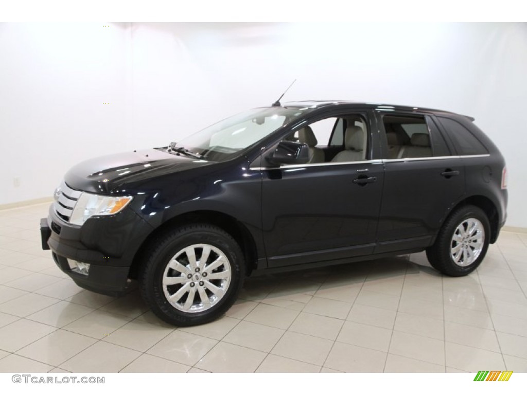 Dark Ink Blue Metallic 2008 Ford Edge Limited Exterior Photo #108281033
