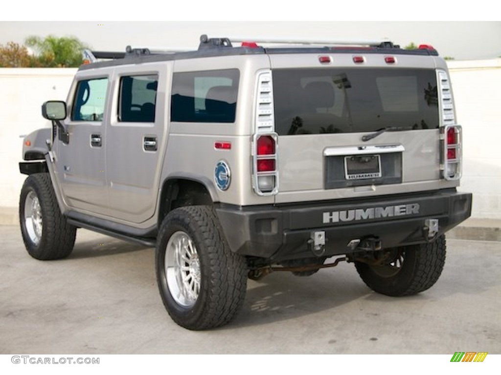 2005 H2 SUV - Desert Sand Metallic / Ebony Black photo #2