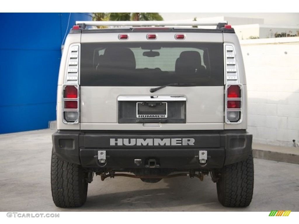 2005 H2 SUV - Desert Sand Metallic / Ebony Black photo #9