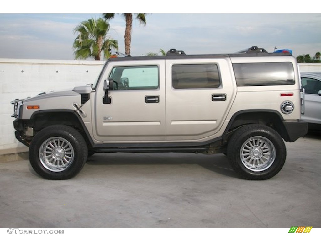 2005 H2 SUV - Desert Sand Metallic / Ebony Black photo #10