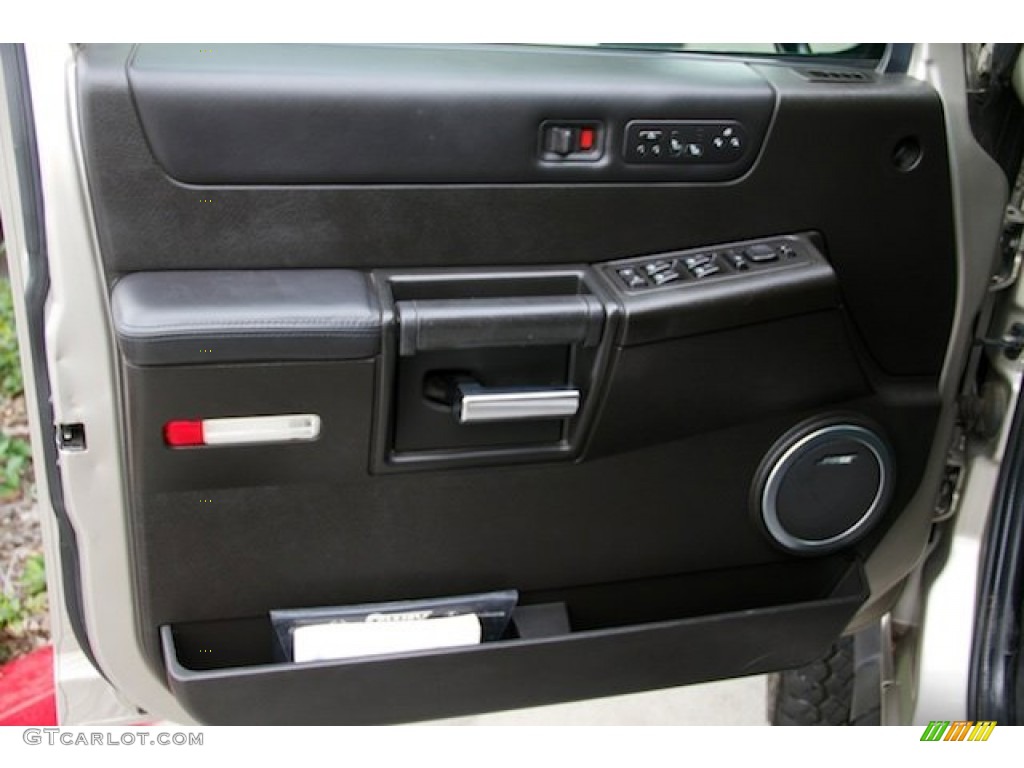 2005 H2 SUV - Desert Sand Metallic / Ebony Black photo #24
