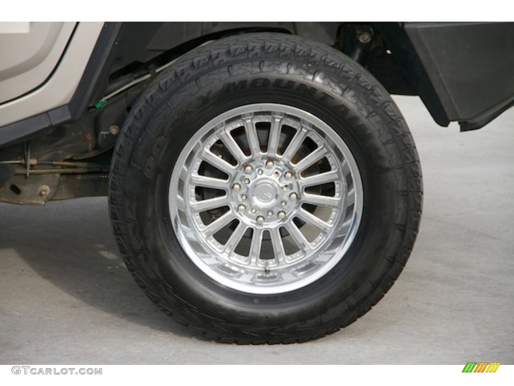 2005 H2 SUV - Desert Sand Metallic / Ebony Black photo #30