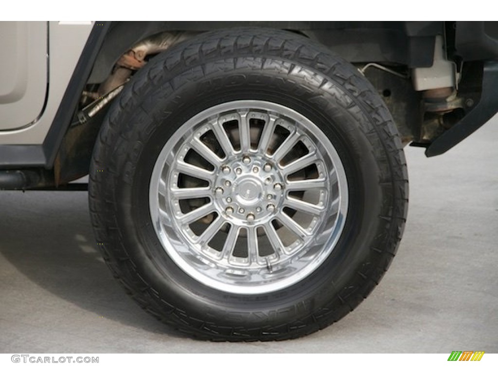 2005 H2 SUV - Desert Sand Metallic / Ebony Black photo #31