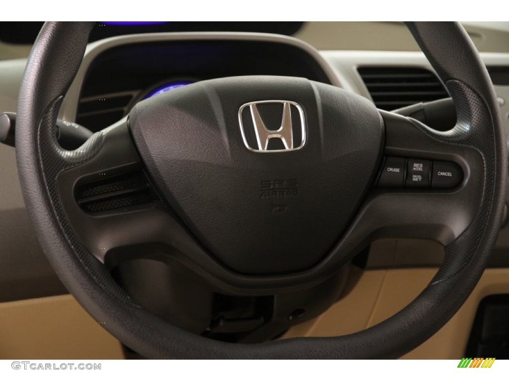 2008 Honda Civic LX Sedan Steering Wheel Photos