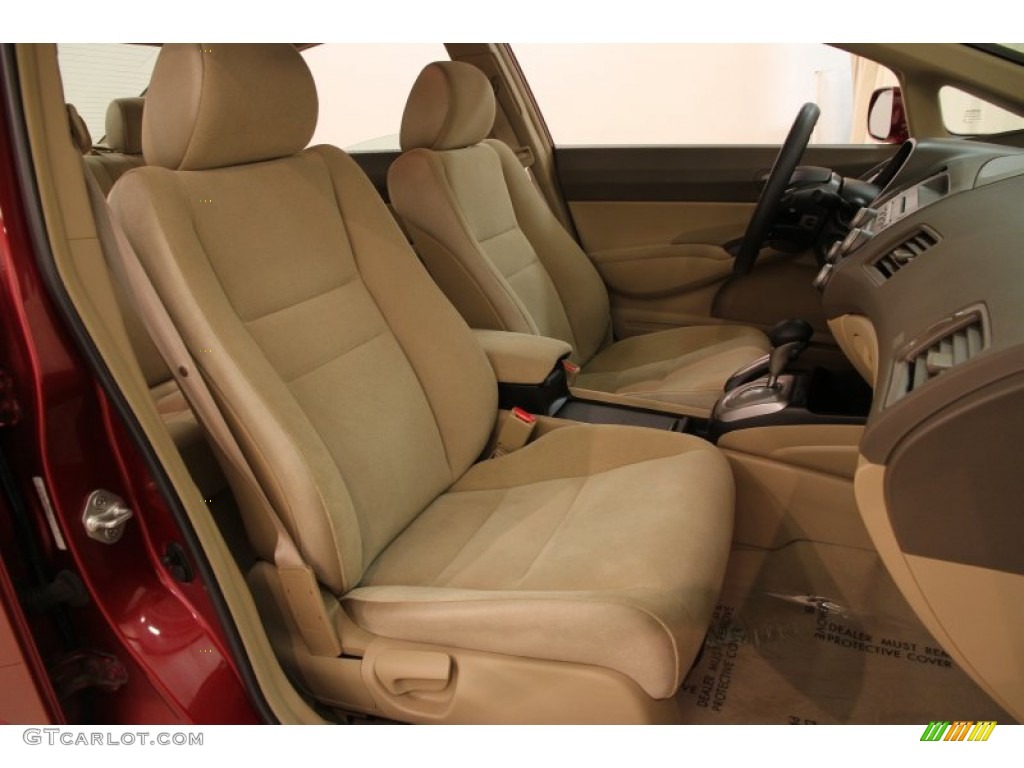 2008 Honda Civic LX Sedan Front Seat Photo #108281936