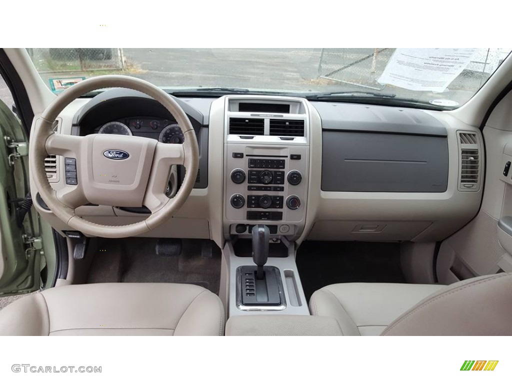 2008 Escape XLT V6 4WD - Kiwi Green Metallic / Camel photo #10