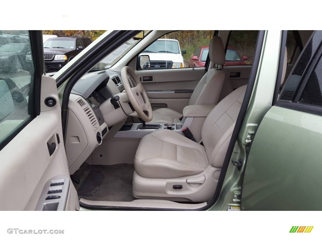 2008 Escape XLT V6 4WD - Kiwi Green Metallic / Camel photo #12