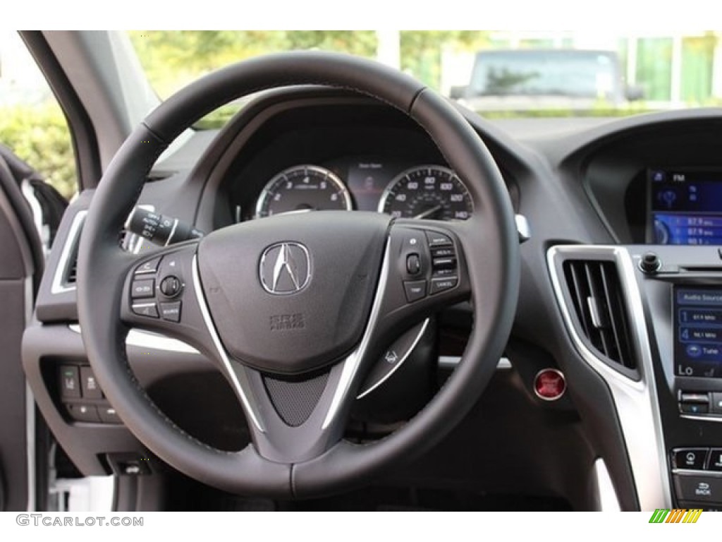 2016 TLX 3.5 Technology - Bellanova White Pearl / Ebony photo #24
