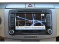 2009 Volkswagen Passat Cornsilk Beige Interior Navigation Photo